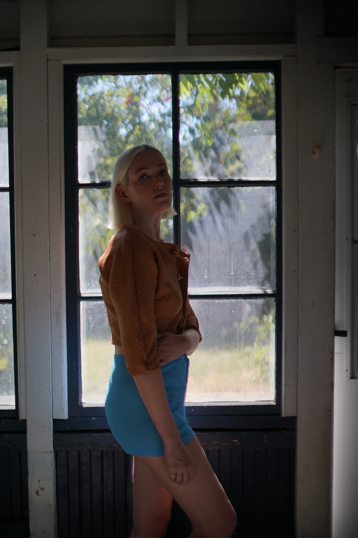 Surf shorts in blue charmouse