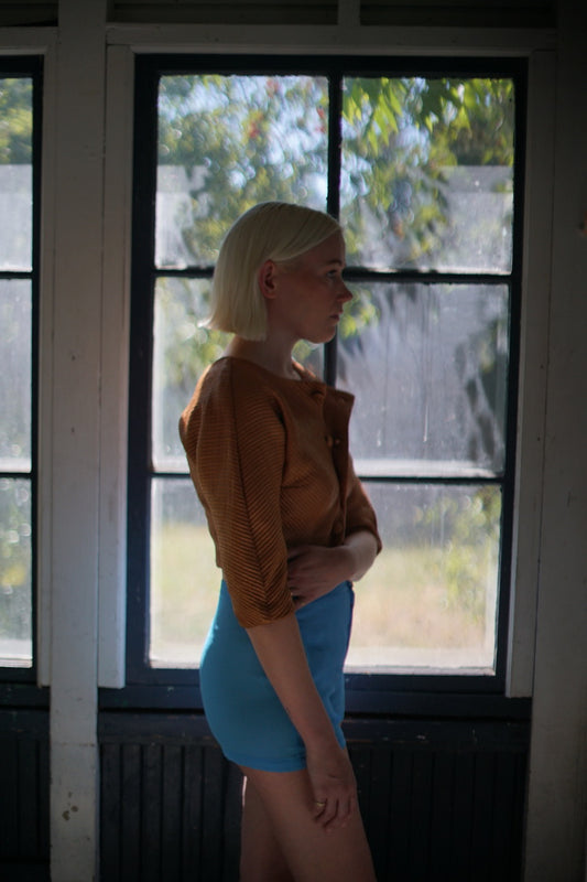 Surf shorts in blue charmouse