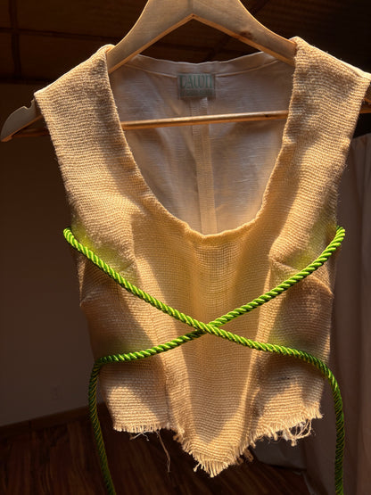 Bodice Top, green