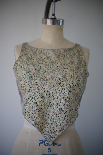 DS Bib in liberty house quilt squares