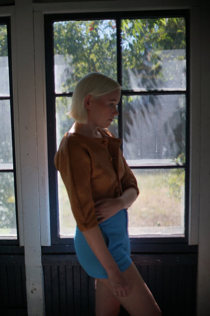 Surf shorts in blue charmouse